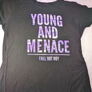 Fall Out Boy YOUNG AND MENACE Concert Yee Large
